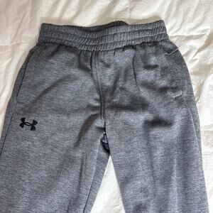 Under Armour Fleece Sweatpants Gray Loose Fit Athletic Lounge Aesthetic Men’s M